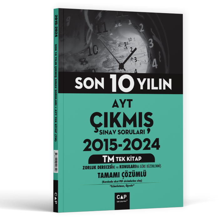 ÇAP YKS AYT ÇIKMIŞ SRLRI TÜM TEK 2015-2024 TM-2025